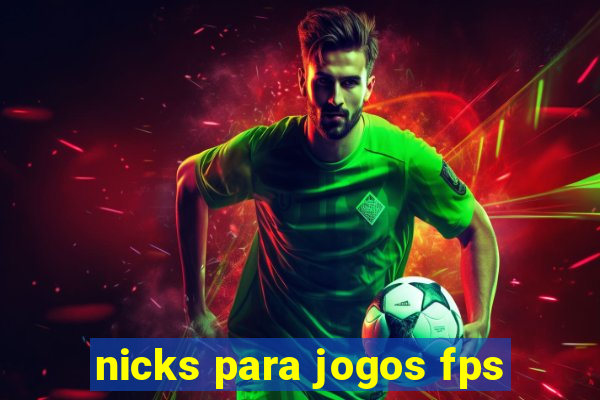 nicks para jogos fps